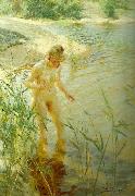 Anders Zorn reflexer oil painting on canvas